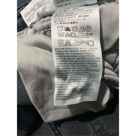 Levi's 514 Men's Washed Black Classic Straight-Leg Denim Jeans Size 33 - Picture 5 of 6